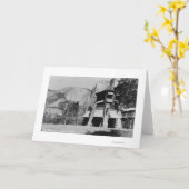 Carte Yosemite, CA - The Ahwahnee Lodge and Valley (Fleur jaune)
