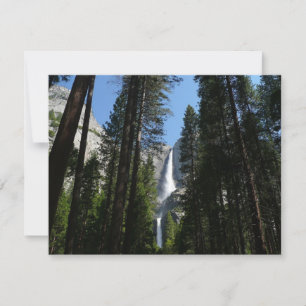 Carte Yosemite Falls et Woods Paysage Photographie