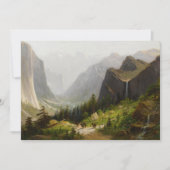 Carte Yosemite Valley, CA | Frederick Ferdinand Schafer (Devant)