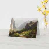 Carte Yosemite Valley, CA | Frederick Ferdinand Schafer (Fleur jaune)