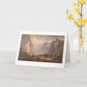 Carte Yosemite Valley, Californie (0710A) (Fleur jaune)