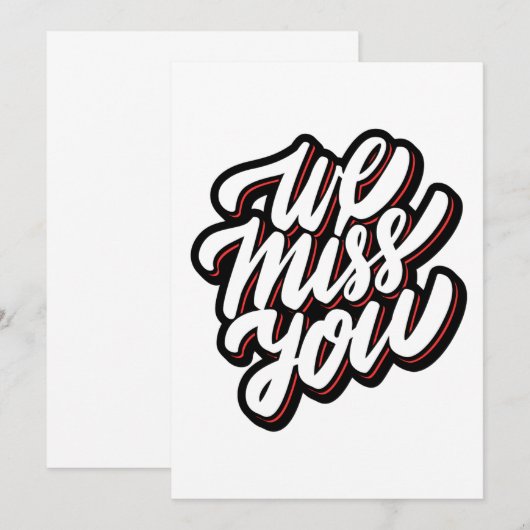 Carte You (Devant / Derrière)