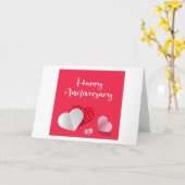 CARTE **YOU AND ME** FOR ETERNITY OUR ANNIVERSARY (Fleur jaune)