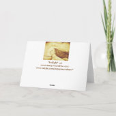 Carte You are my Goddess ! (Dos)