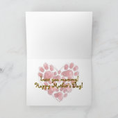 Carte "You are the one I knead!"  (Intérieur)