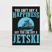 Carte You Cant Buy A Happiness Water Sports Jetski Jet S (Devant)