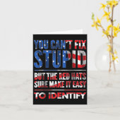 Carte You Can't Fix Stud But The Hats Sure Make It Easy  (Fleur jaune)