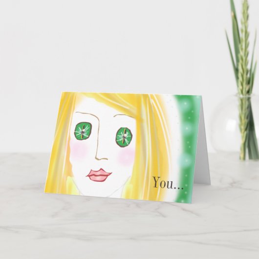 Carte You Dazzle Me (Devant)