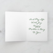 Carte You Fill My Days With Color (Intérieur)