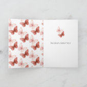 Carte You Give Me Butterflies Love (Intérieur)