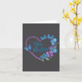 Carte You Heart Suicide Prevention Awareness (Fleur jaune)