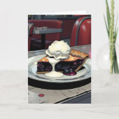 Carte You Make Me so Happy | Blueberry Pie Pun (Devant)