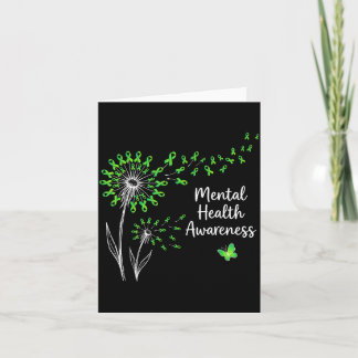 Carte You Matter You are Enough Dandelions Mental Health