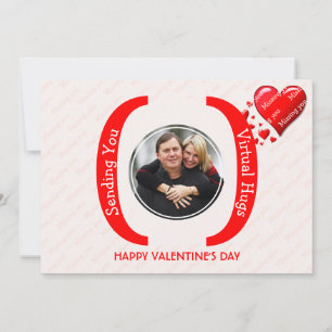 Carte You Missing Photo de Valentine's VIRTUAL HUG