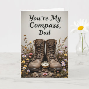 Carte You My Compass Papa Nature Trail Fête des pères