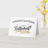 CARTE YOU WILL BE MISSED (VERY FUNNY CARD) (Fleur jaune)