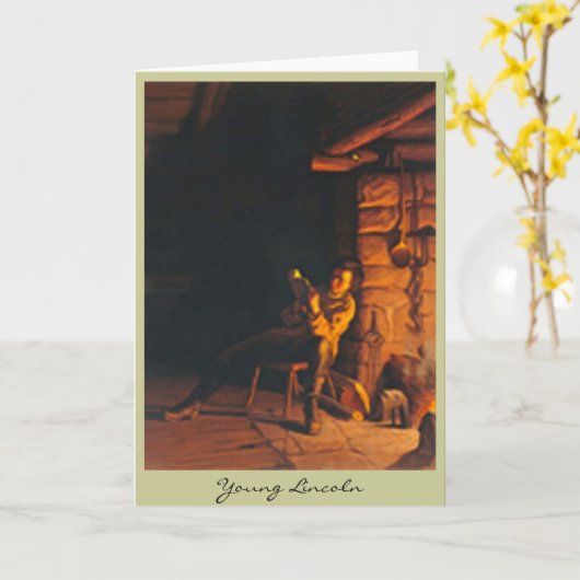 Carte Young Lincoln (Fleur jaune)