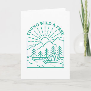 Carte Young Wild Free