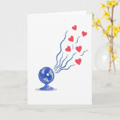 Carte Your Biggest Fan Love Card (Fleur jaune)