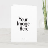 Carte Your Design Here Personalized (Dos)