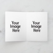 Carte Your Design Here Personalized (Intérieur)