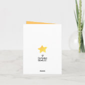 Carte You're A Star Card (Dos)