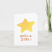 Carte You're A Star Card (Devant)
