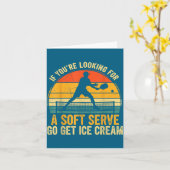 Carte You're If Looking Soft Player Serve Pickleball (Fleur jaune)