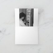 Carte YOUre ONLY AS STRONG AS THE DRINKS YOU MIX. (Intérieur)