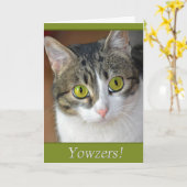 Carte Yowzers (Fleur jaune)