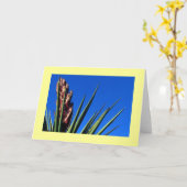 Carte "Yucca #1 " (Fleur jaune)
