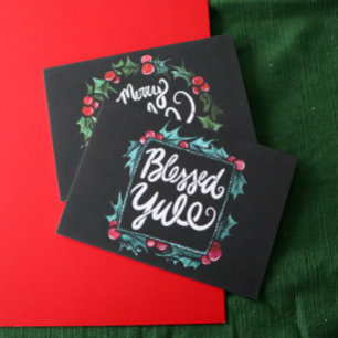 Carte Yule Bénédictionnalisable