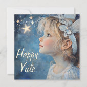 Carte Yule sucrée (Devant)