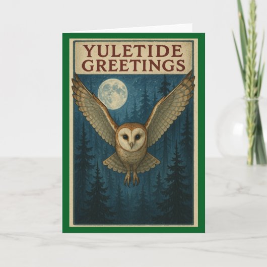Carte Yuletide Greetings Christmas Card (Devant)