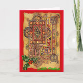 Carte Yuletide médiévale (Devant)