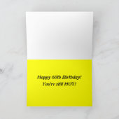 Carte Yung aucun soixantième anniversaire de MOIS (Intérieur)