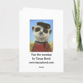 Carte Yuri le meerkat (Dos)