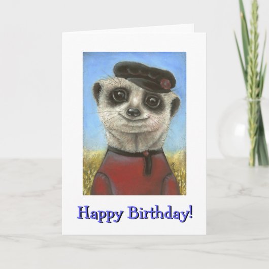 Carte Yuri le meerkat (Devant)