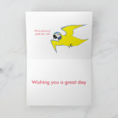 Carte Zebra au Salon, Fantastique anniversaire, pour ell (Intérieur)