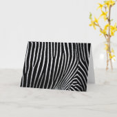 Carte Zebra Skin (Fleur jaune)