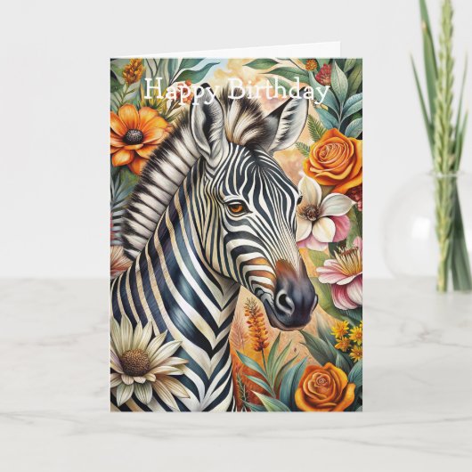 Carte Zèbre (Devant)