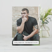 Carte Zed Comp Acteur Modèle 5x7 | 2 Face 5 photo (Debout devant)