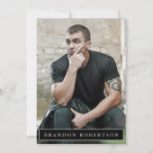 Carte Zed Comp Modèle Acteur 5x7 | 2 Face 5 photo (Devant)