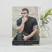 Carte Zed Comp Modèle Acteur 5x7 | 2 Face 5 photo (Debout devant)