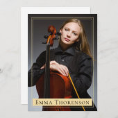 Carte Zed de l'acteur de modèle Promo Comp (Devant / Derrière)