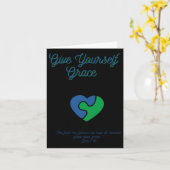 Carte Zemirah - Sticker Design (Fleur jaune)