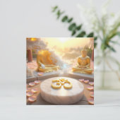 CARTE ZEN - BUDDHISM - OM (Debout devant)