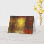 Carte Zen Screen Rust (Fleur jaune)