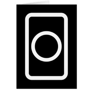 Carte Zener Carte cercle creux