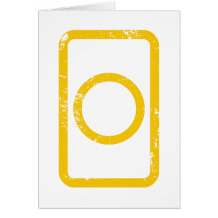 Carte Zener Carte Cercle creux {Vintage}